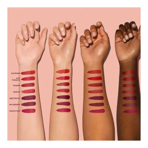 NIB Bite Beauty Power Move Hydrating Soft Matte Lipstick in Beetroot - Picture 5 of 8